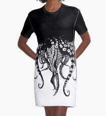 Tentacles Love Graphic T-Shirt Dress