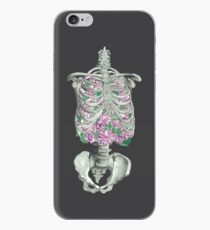 Vinilo o funda para iPhone Costillas Florecientes: Anatomía Humana Floral