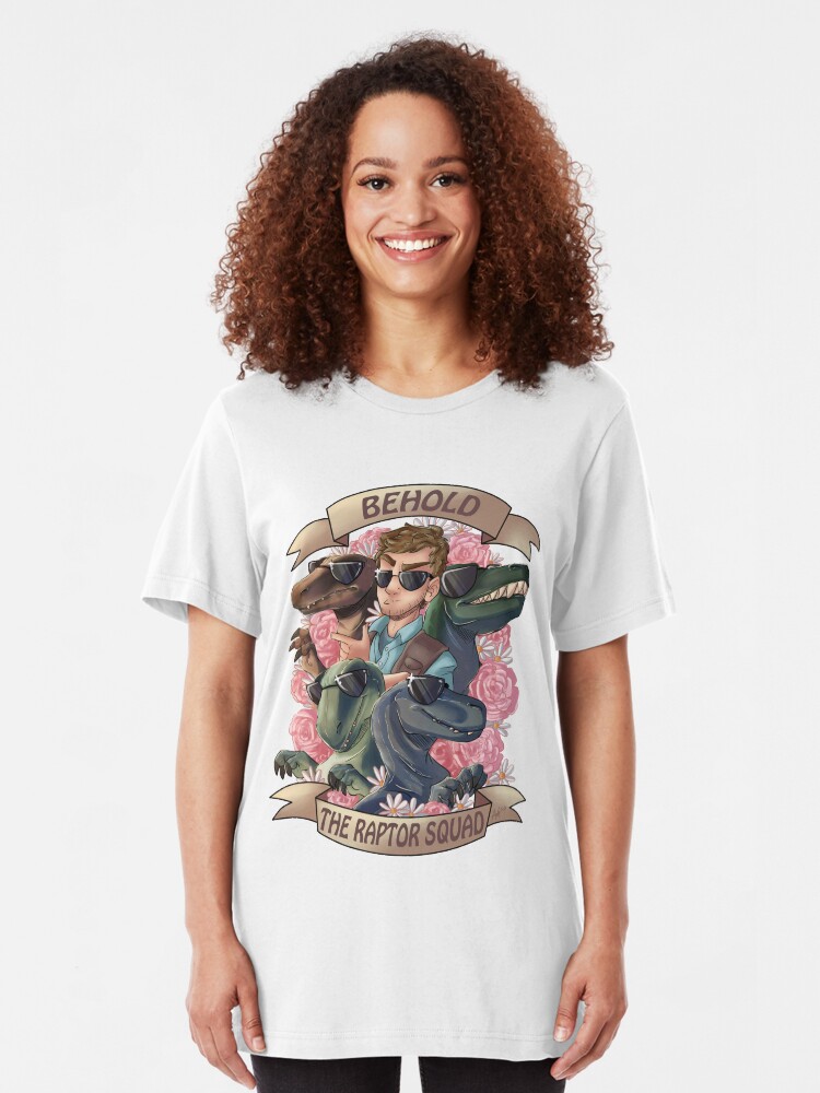 Alternate view of Raptor squad Slim Fit T-Shirt