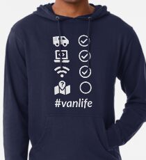 VanLife Checkliste 2 Leichter Hoodie