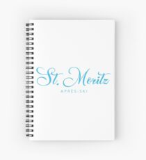 ST. MORITZ Spiral Notebook