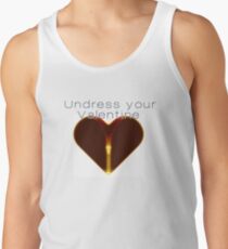 Undress your Valentine Tanktop für Männer