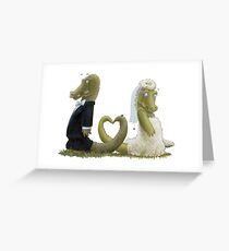 Gator Luv Greeting Card