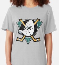 The Mighty Ducks Logo Slim Fit T-Shirt