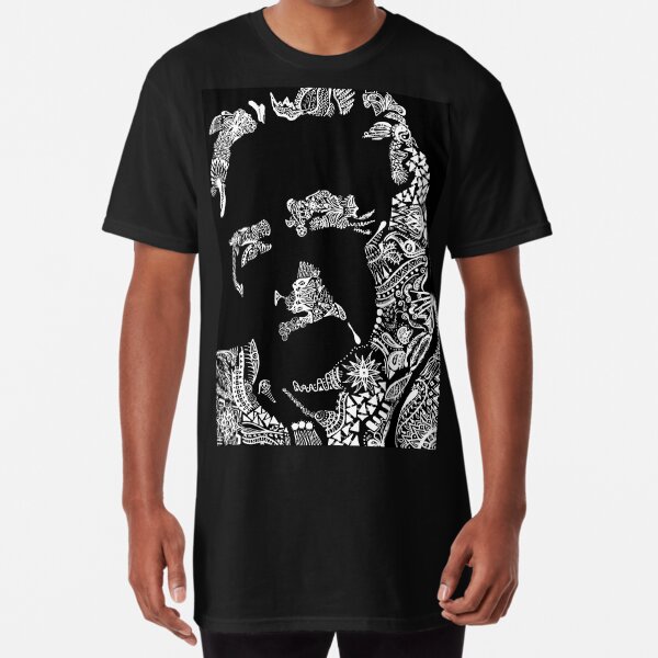 Mujica Maori Black Long T-Shirt