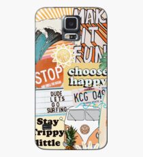 Funda/vinilo para Samsung Galaxy Collage de verano