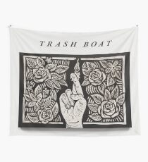 Trash Boat NIWYCCWYBT (Größe der Wandflagge) Wandbehang