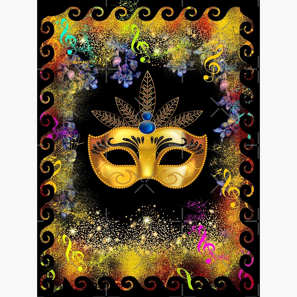 Mardi Gras - celebrate in style — Poster