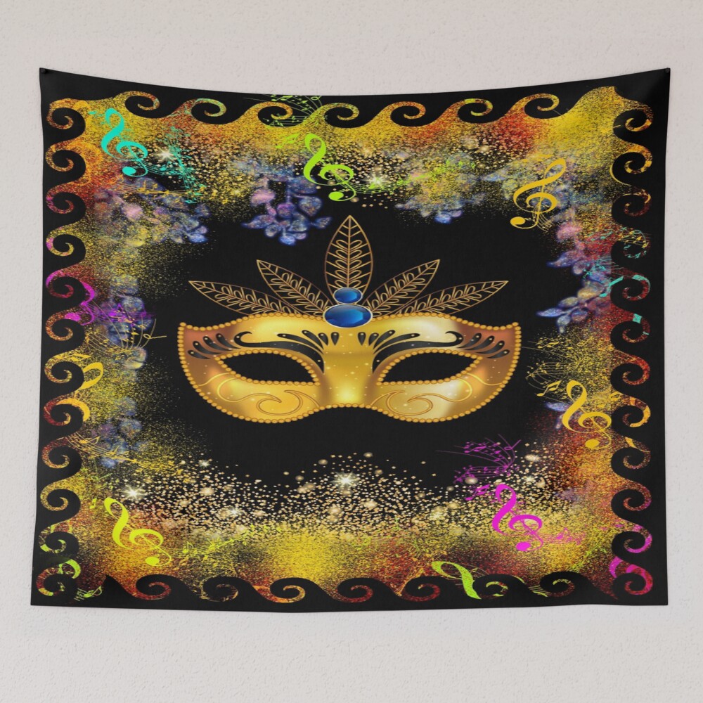 Mardi Gras - celebrate in style on a tapestry