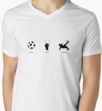 Rock Paper Scissors Men's V-Neck T-Shirt
