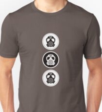 Gas Mask Trio Unisex T-Shirt