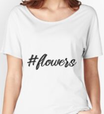 BLumen Hashtag Geschenk für Frauen Women's Relaxed Fit T-Shirt