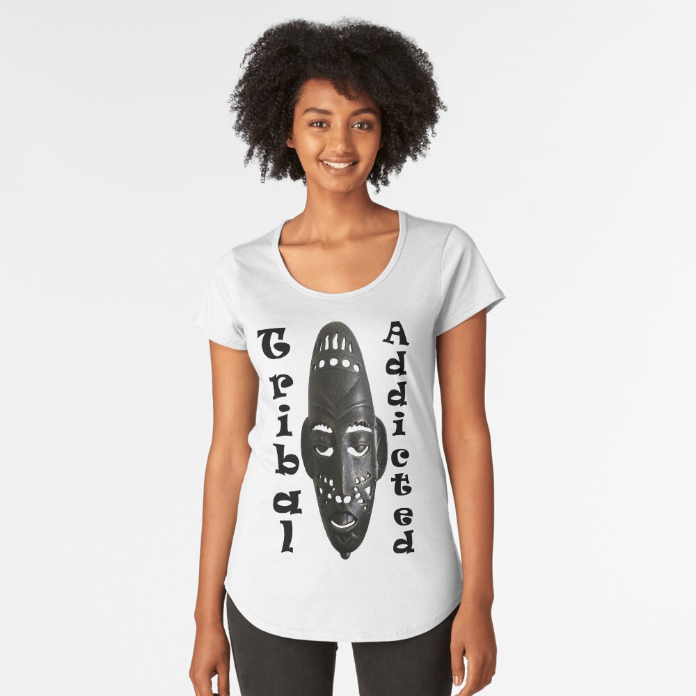 Tribal addicted Premium Rundhals-Shirt