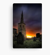Sunset Cathedral Canvas Print