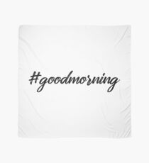Frühaufsteher Geschenk Guten Morgen Hashtag SOnne Tuch
