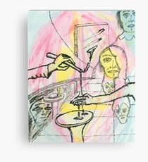 hot wax Canvas Print