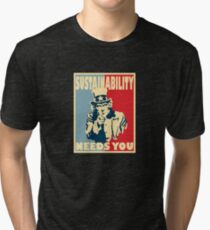 sustainability Tri-blend T-Shirt