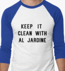 Keep it Clean with Al Jardine Men's Baseball ¾ T-Shirt