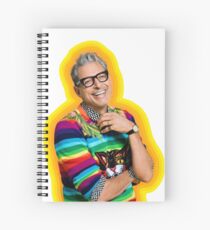 Jeff Goldblum of Happiness Spiral Notebook