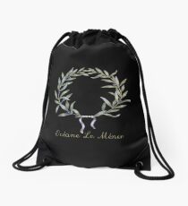 Crown - custom >> add your name! Drawstring Bag