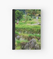 Balinese rural scene Hardcover Journal