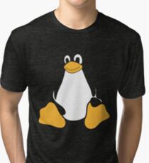 TUX LINUX Tri-blend T-Shirt