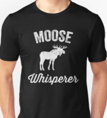 Camiseta unisex Moose whisperer - amante de los alces