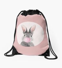 Häschen mit Kaugummi Rucksackbeutel