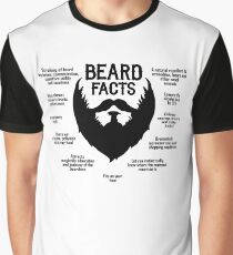 Beard Facts (black) Graphic T-Shirt