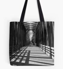 "Old Railroad Trestle" Tote Bag
