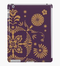 Wood block ochre iPad Case/Skin