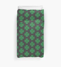 Traditional Celtic Shamrock Duvet Cover
