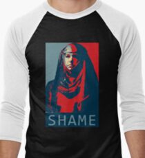 Shame Shame Shame! Men's Baseball ¾ T-Shirt