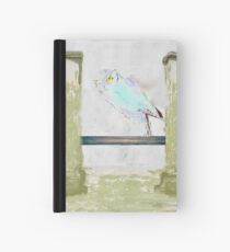 Abstract Owl Hardcover Journal