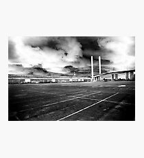 Storm over Shed 21 Photographic Print