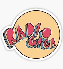 Radio Gaga Sticker