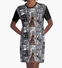 Dog Graphic T-Shirt Dress