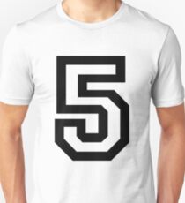 Nummer fünf Unisex T-Shirt
