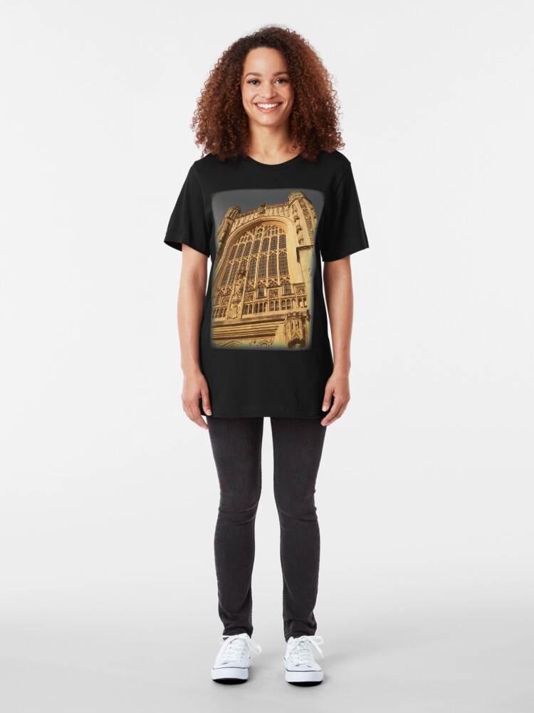 Alternate view of Bath Abbey, Bath, UK Slim Fit T-Shirt