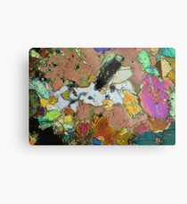 Mineralien Metallbild
