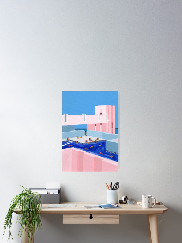 Alternate view of Spain Pool Poster