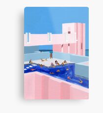 Spain Pool Metal Print