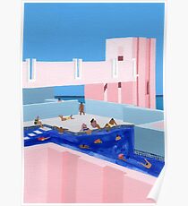 Spanien Pool Poster