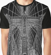 Brooklyn Brücke Grafik T-Shirt