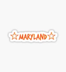 star maryland Sticker