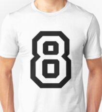 Nummer acht Slim Fit T-Shirt