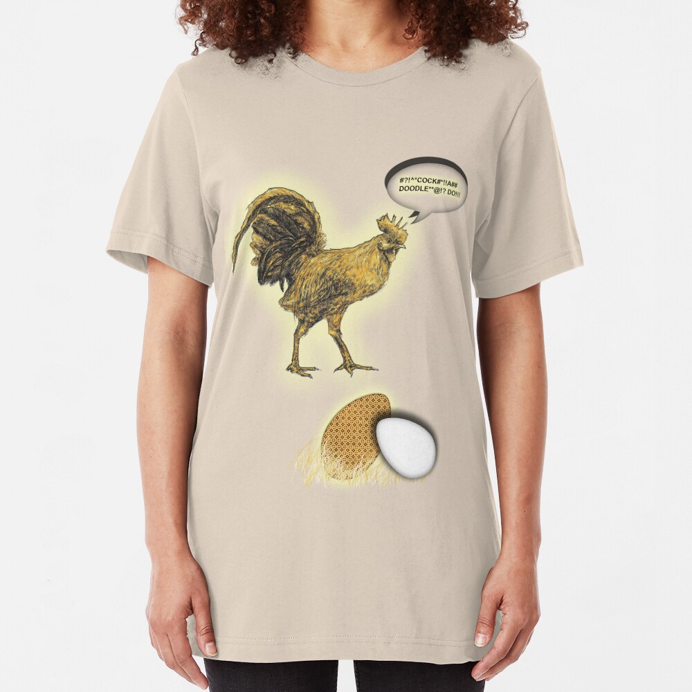 Easter Profanities or a Total Nonsense Slim Fit T-Shirt