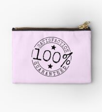 Satisfaction 100% Guaranteed by Chillee Wilson Studio Pouch