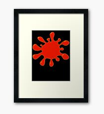 Blood Spatter by Chillee Wilson Framed Print
