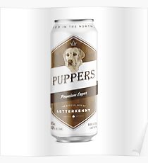 Puppers, Officially Wayne's favourite beer. Poster